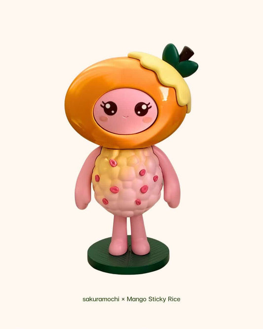 Sakuramochi – Mango Sticky Rice Art Toy | Pande Selected